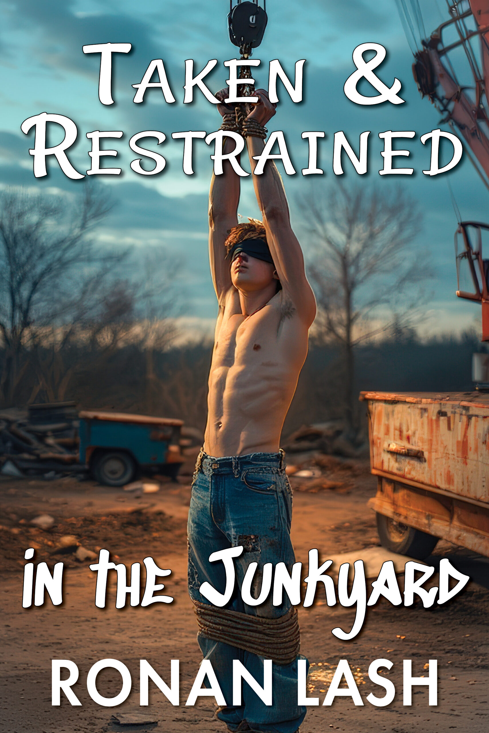 Cover of Taken & Restrained in the Junkyard